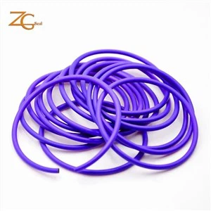 Термостойкое кольцо с резиновым покрытием фиолетового цвета